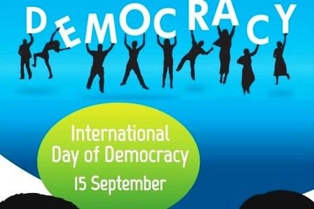 15 SEPTEMBER – International day of Democracy