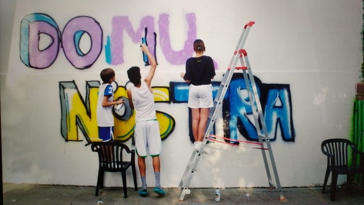Young people at Domus Nostra express their talents